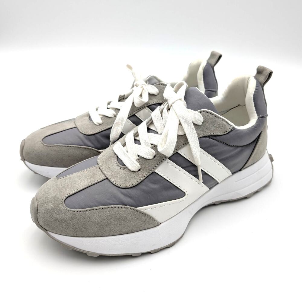 Urban Sport by JSlides Janey Sneaker Shoes Women's Grey/White Size US8M EU38.5